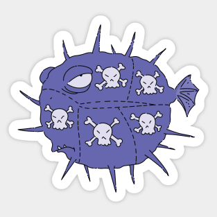 Fugu Instructions Sticker